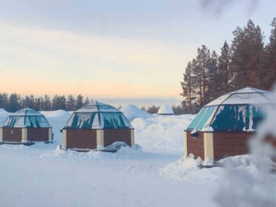 Rovaniemi com Iglu de Vidro